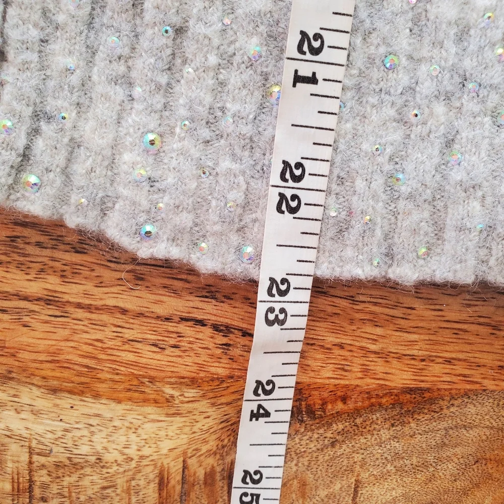 J.CREW Gemstone Sweater in Supersoft Yarn Size Medium Wool Blend